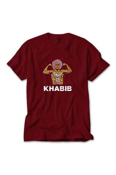 Z zepplin Κόκκινο T-shirt Khabib Graphic