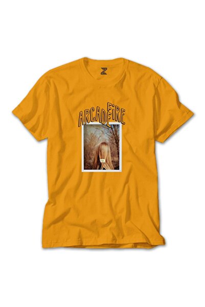 Z zepplin Arcade Fire Оуен Палет Всяка жълта тениска