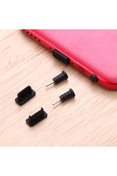 DRCR Kulaklık Girişi Ve Type C Şarj Giriş Toz Engelleyici Tıpa Kulaklıkgiriş ...