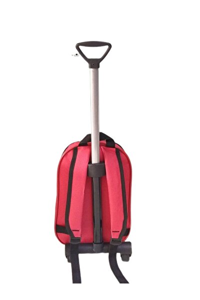 Shopiolog Cars Baskılı Çekçekli Çocuk Anaokulu Sırt Çantası