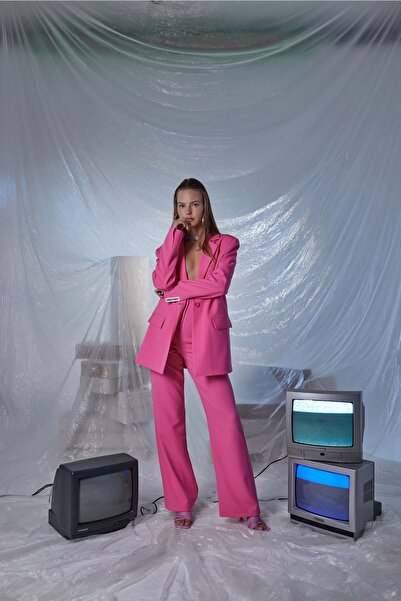 HOLLY LOLLY Polstrovaná kapsa Panky Blazer Jacket Pink