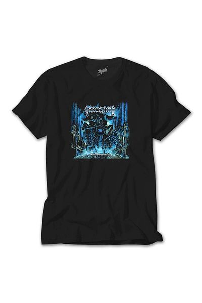 Z zepplin Διατομή The Somberlain Μαύρο T-Shirt