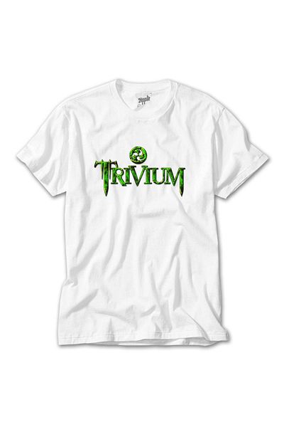 Z zepplin Λευκό μπλουζάκι με λογότυπο Trivium