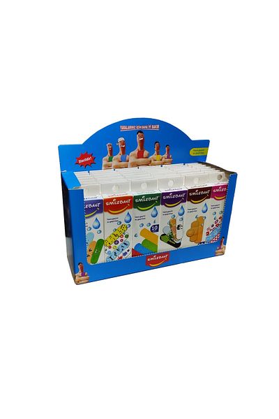 smilebant Smile Patterned Band-Aid 10 Pieces 42 Pieces
