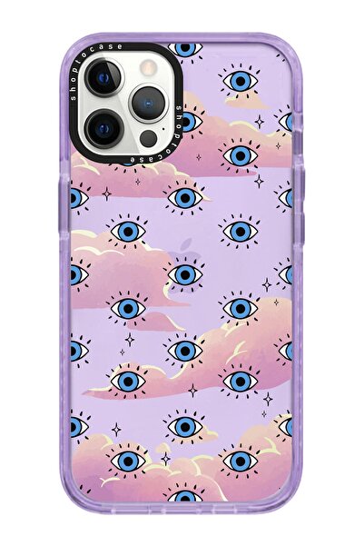 shoptocase Iphone 13 Pro Uyumlu Lila Impact Nazar Gözler-2 Tasarımlı Telefon ...