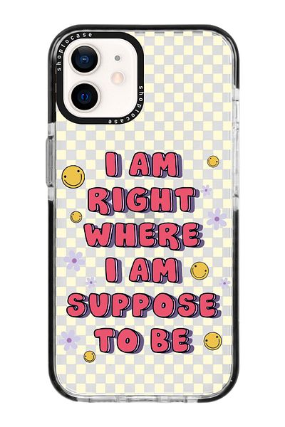 shoptocase حافظة هاتف بتصميم مبتسم باللون الأسود متوافقة مع هاتف آيفون 11