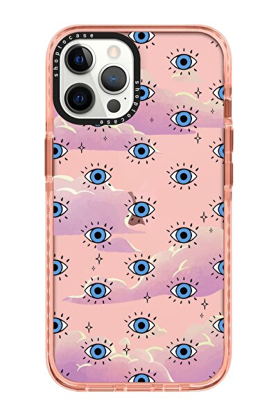 shoptocase Iphone 13 Pro Uyumlu Pembe Impact Nazar Gözler-2 Tasarımlı Telefon...