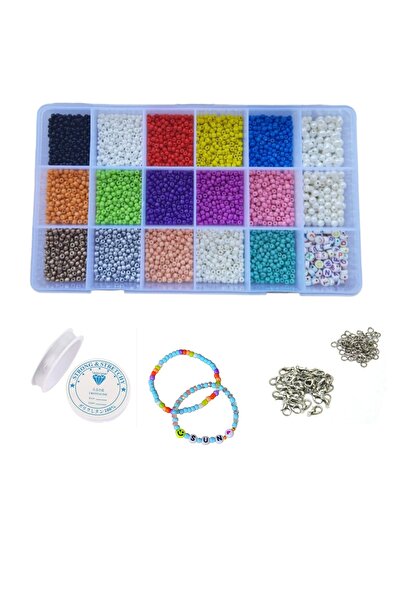 RLX BUJİTERİ مجموعة خرز رملي مع لؤلؤ عديم الشكل ولؤلؤ كلاسيكي وخرز حروف