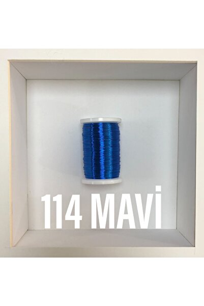 PAKCAM FİLOGRAFİ Filografi Teli 100 Gr. 114 Mavi