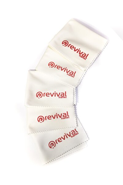 Revival Frames Gözlük Silme Bezi Microfiber A+ Kalite 5li