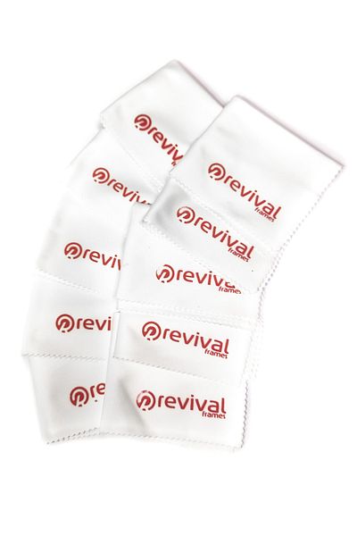 Revival Frames Glasses Wiping Cloth Microfiber A+ Quality 10 Pieces
