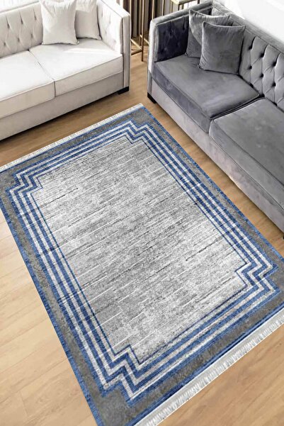 Motto Rug Store Eko Dijital Baskı Yıkanabilir Kaymaz Taban Dekoratif Salon Halısı Mutfak Halısı Yolluk