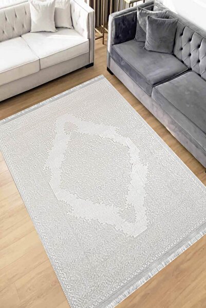Motto Rug Store Eko Dijital Baskı Yıkanabilir Kaymaz Taban Dekoratif Salon Ha...