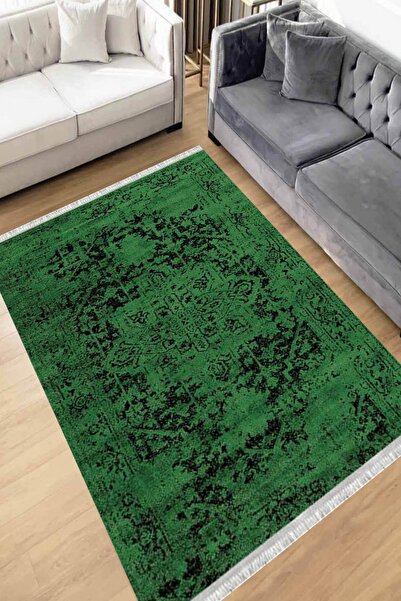 Motto Rug Store Eko Dijital Baskı Yıkanabilir Kaymaz Taban Dekoratif Salon Ha...