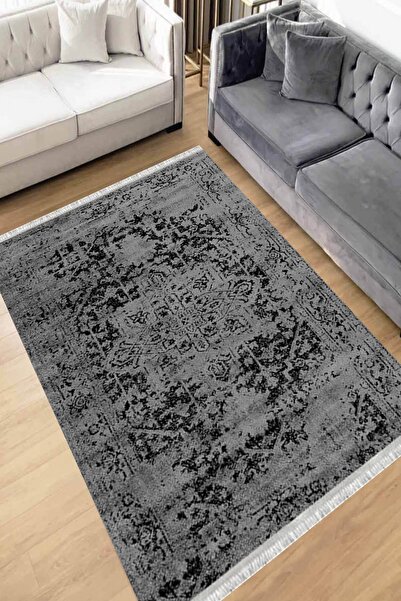 Motto Rug Store Eko Dijital Baskı Yıkanabilir Kaymaz Taban Dekoratif Salon Ha...