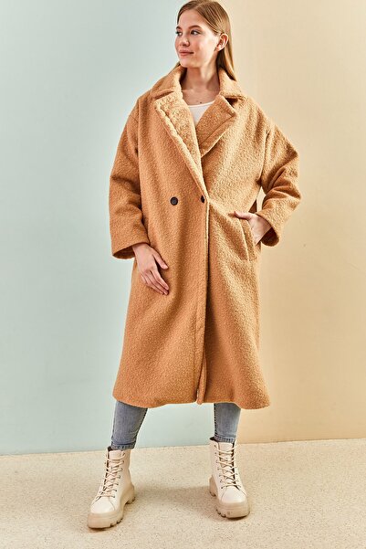 Bianco Lucci Dámský dlouhý kabát 8087