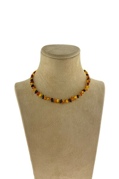 Welta Kehribar Bebek Diş Kolyesi