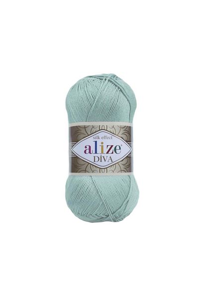 Alize Νήματα πλεξίματος χειρός Diva Nile Green