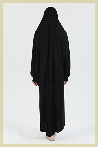 Armanım Φόρεμα προσευχής και Umrah με βαμβακερά μανίκια δύο τεμαχίων