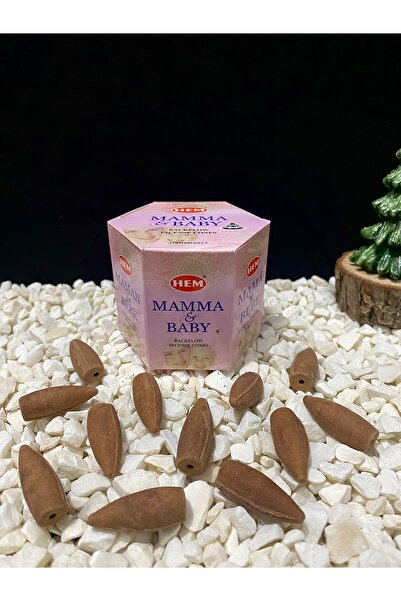 Main Collectibles Hem Mamma&baby Kokulu Tütsü Geri Akış Koni Konik Tütsü Back...