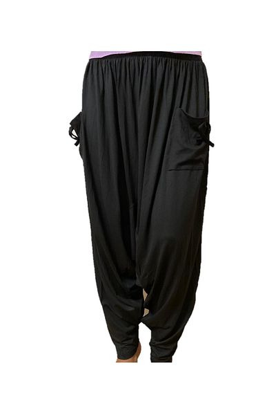 Zen Netted Shalwar Black