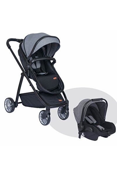 Prava P15 Travel Sistem Bebek Arabası Gri
