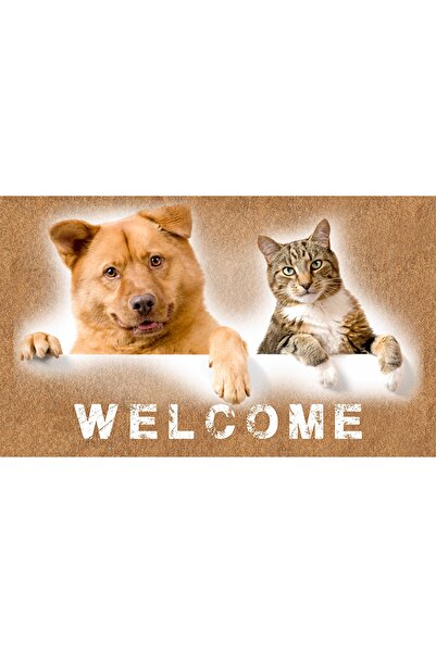 Egebella Non-Slip Base Printed Decorative Door Mat