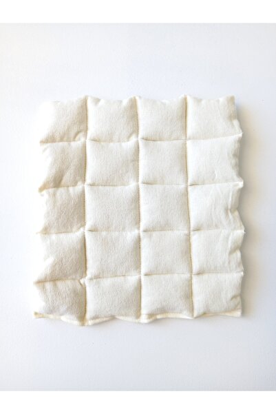 DAS YÜN Yıkanmamış Koyun Yünü Dolgulu Bebek Sırt-karın-göğüs Bezi (25CM*30CM ...