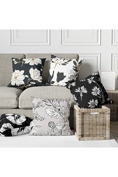 LadiesHome 5-компонентен комплект калъфи за възглавници с двустранен дигитале...