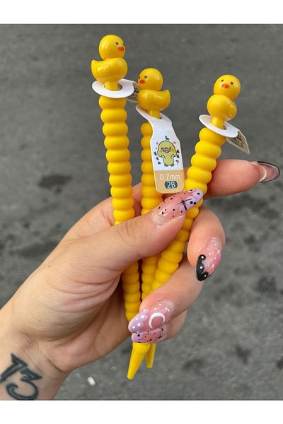 Planet Butik 0.7 Versatil Pen with Chick Head
