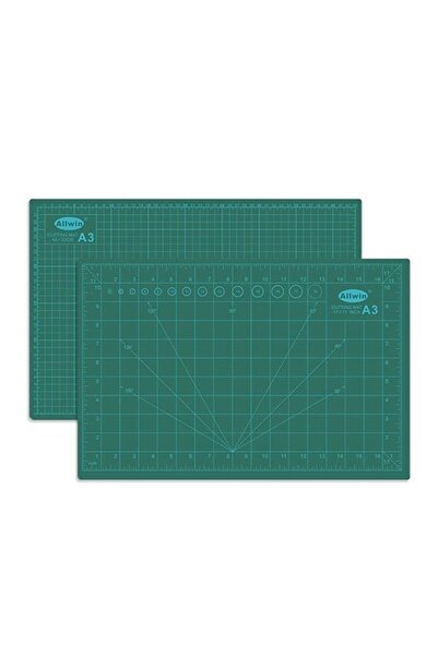 AYMAGNET Çift Taraflı, Kesim Altlığı, A3, Kesim Matı, 30x45 Cm, Kesme Tablası