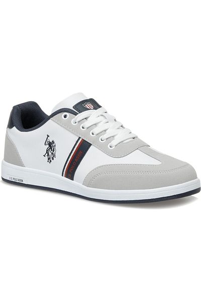 U.S. Polo Assn. Ανδρικά αθλητικά παπούτσια Kares White Color