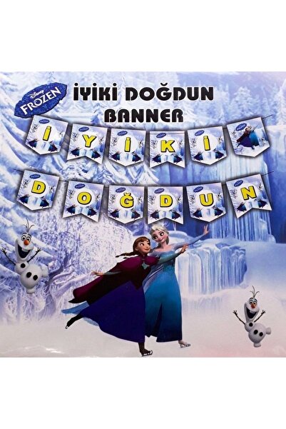 Disney Frozen Frozen Elsa Iyi Ki Doğdun Banner 2.10 Cm