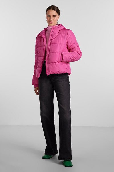 PIECES Winterjacke - Rosa - Puffer