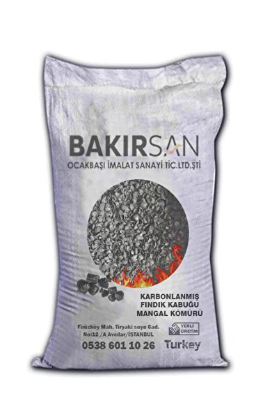 BAKIRSAN Fındık Kabuğu Mangal Kömürü