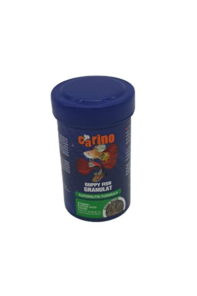 Carino Guppy Fish Granulat Lepistes Balık Yemi 100 Ml