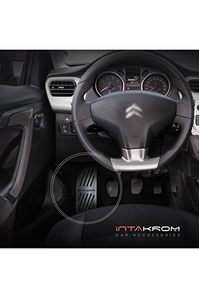 İntachrom Citroen C-elysee Krom Ayak Dinlendirme Pedalı - 2015 -2019