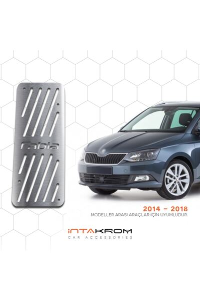 İntachrom Skoda Fabia Krom Ayak Dinlendirme Pedalı - 2014 - 2019