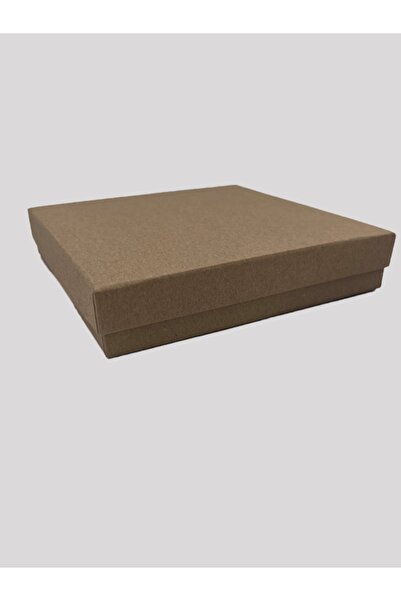 carton box Kartonkutu Sert Karton Kraft Hediye Kutusu, Çikolata Kutusu, Kurabiye Kutusu 17 Cm*17 Cm*3,3 Cm