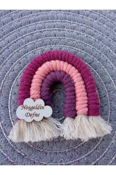 Handmade Makrome Gökkuşağı Magnet