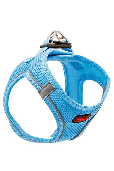 Tailpetz Air Mash Harness Small Breed Dog Collar Ocean Blue