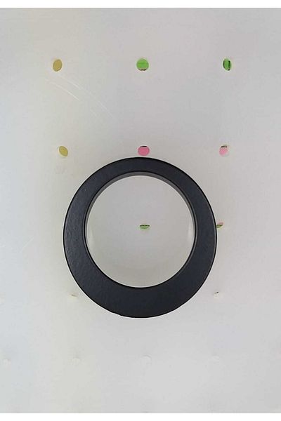 ARON Berna Ring Handle Matte Black Furniture Cloakroom Drawer Cabinet Handle 32mm