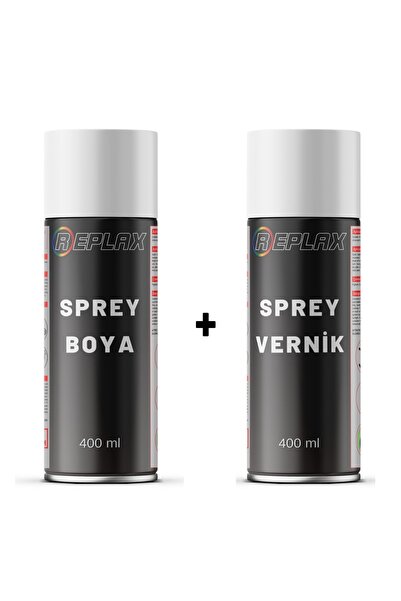 REPLAX Fiat Brava 647 Çelik Gri Sprey Rötuş Boyası +sprey Vernik