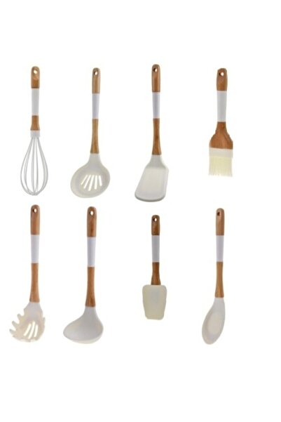 AROW Chef Silicone 8 Piece Serving Set