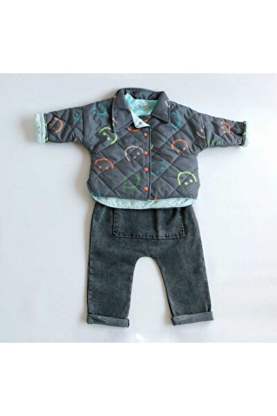 Jikko Baby Smile Bebek Mont Takım