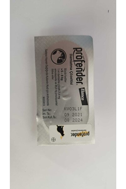 Royalist Profender Kedi Damla 5-8 Kg Tek Pipet