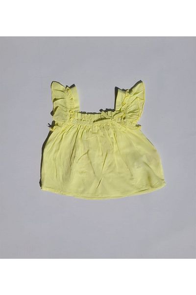 Çikoby Girl's Ruffle Elastic Dress