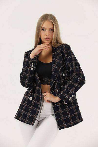 VERA LİFE Women's Lined Blazer Jacket