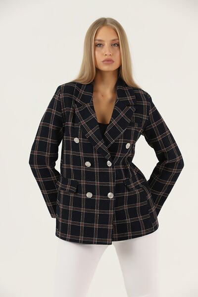 VERA LİFE Kadın Astarlı Blazer Ceket