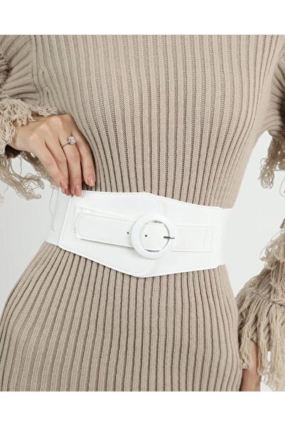 znK Kalın Tokalı Ecy Kadın Kemer